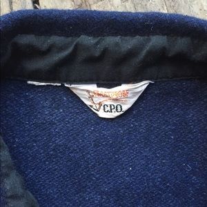 Frostproof navy wool CPO jacket Vintage